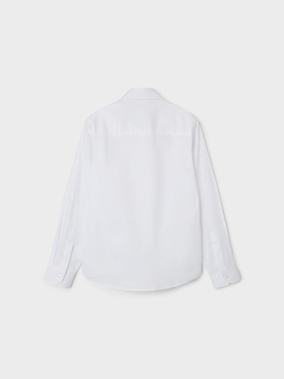 NMMFESHIRT Shirts - Bright White